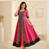 Premium Handloom Inspired Anarkali Kurta Set